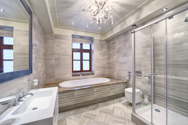 Spa-Like Bathroom with Soaking Tub